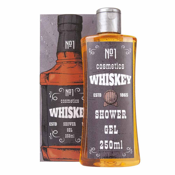 Bohemia Gifts WHISKEY Shower Gel - Dušo želė dėžutėje, 250 ml