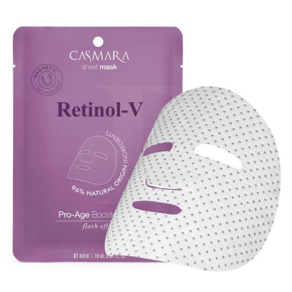 Casmara Pro Age Booster Sheet Mask Retinol Stangrinamoji veido kaukė su retinoliu