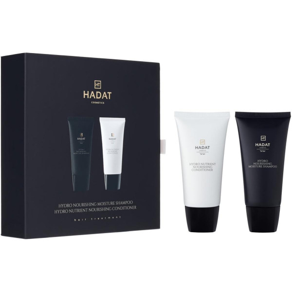 Hadat Cosmetics Gift Box Intensive Repair Shampoo and Nutrient Nourishing Conditioner plaukų priežiūros rinkinys