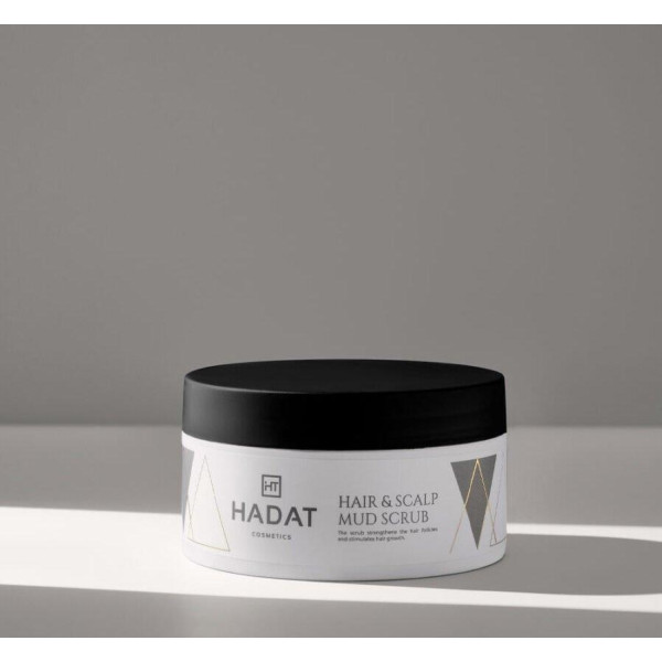 Hadat Cosmetics Hair & Scalp Mud Scrub galvos odos šveitiklis, 300 ml