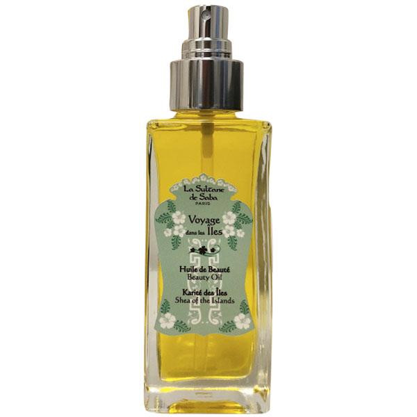 La Sultane de Saba Aloe Vera Shea of the Island Beauty Oil (figos, orchidėjos) kūno aliejus, 200 ml