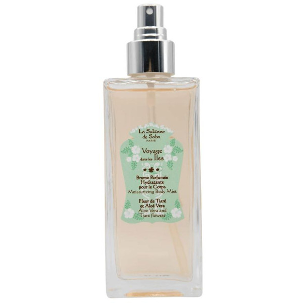 La Sultane de Saba Island Aloe Vera and Tiare Flower Fragrance Moisturizing Mist drėkinamoji dulksna 200 ml