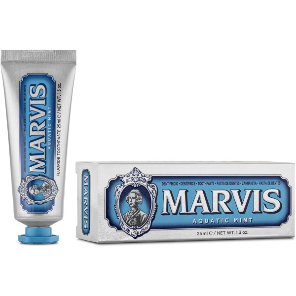 Marvis Aquatic Mint Jūros gaivos skonio dantų pasta, 25 ml