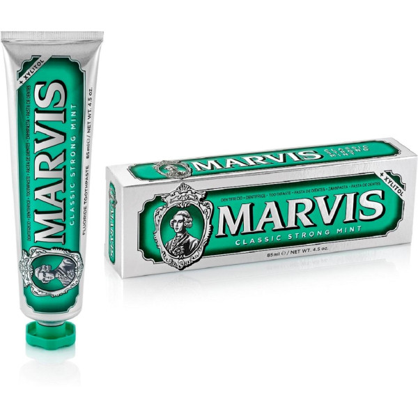 Marvis Classic Strong Mint Klasikinė mėtų skonio dantų pasta, 85 ml