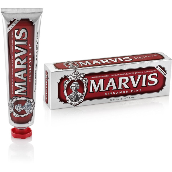 Marvis Cinnamon Mint Cinamono ir mėtų skonio dantų pasta, 85 ml
