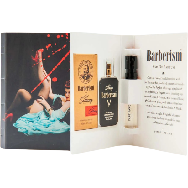 Captain Fawcett Barberism® Eau De Parfum Parfumuotas vanduo vyrams, 2 ml