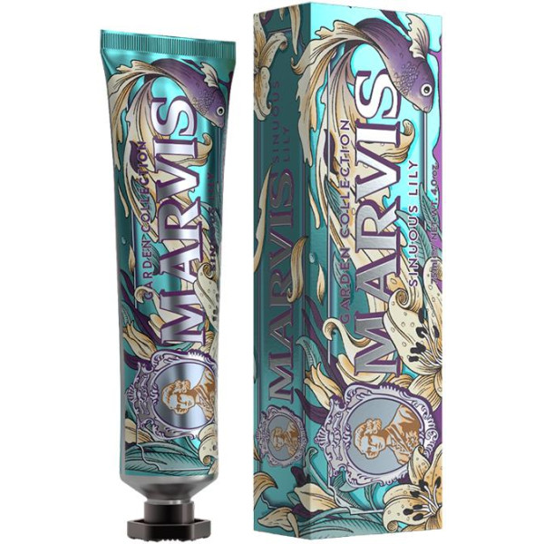 Marvis Sinuous Lily Šaltmėčių ir lelijų aromato dantų pasta, 75 ml