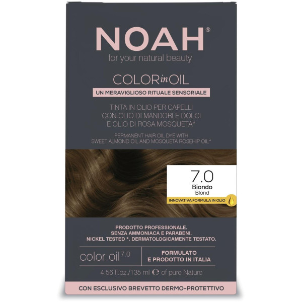 Noah Color In Oil 7.0 Aliejiniai plaukų dažai, 135 ml