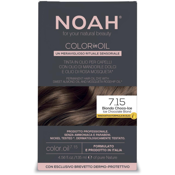 Noah Color In Oil 7.15 Aliejiniai plaukų dažai, 135 ml