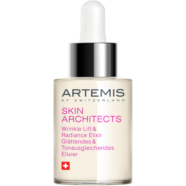 Artemis Skin Architects Wrinkle Lift & Radiance Elixir švytėjimo suteikiantis veido serumas nuo raukšlių, 30 ml