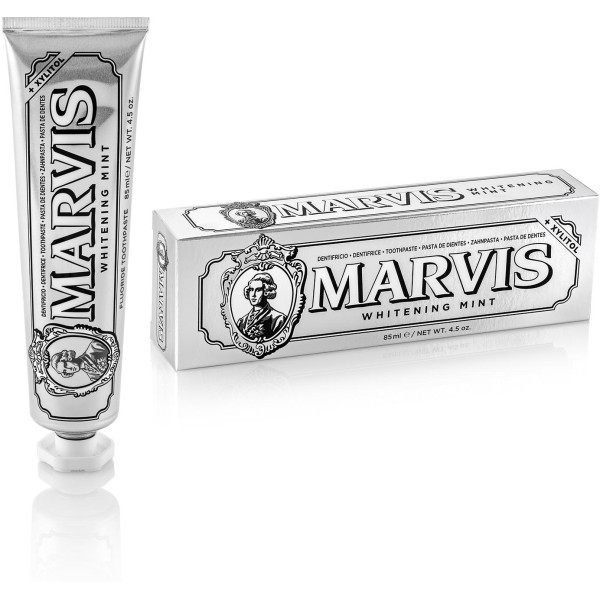 Marvis Whitening Mint Balinanti mėtų skonio dantų pasta, 85 ml