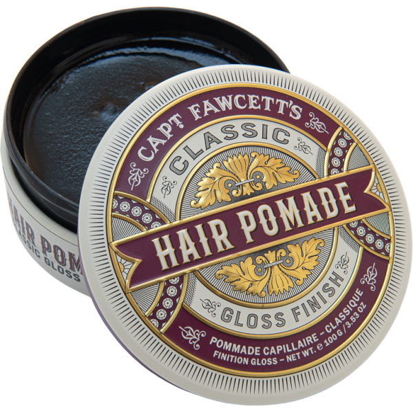 Captain Fawcett Classic Pomade Žvilgesio suteikianti pomada, 100g