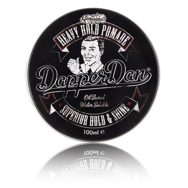 Dapper Dan Heavy Hold Pomade Stiprios fiksacijos ir spindesio plaukų pomada, 100 ml