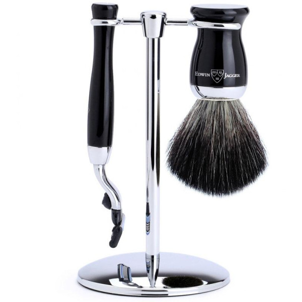 Edwin Jagger S21M726CR 3 Piece Shaving Set 3 dalių skutimosi rinkinys, 1 vnt