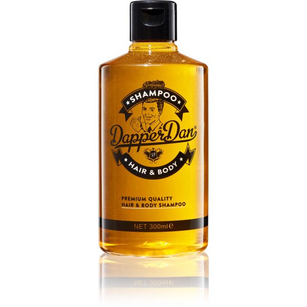 Dapper Dan Hair and Body Shampoo Šampūnas ir kūno prausiklis vyrams, 300 ml