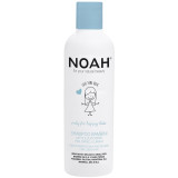 Noah Kids Shampoo Milk And Sugar For Long Hair Vaikiškas šampūnas su pienu ir cukrumi ilgiems plaukams, 250 ml