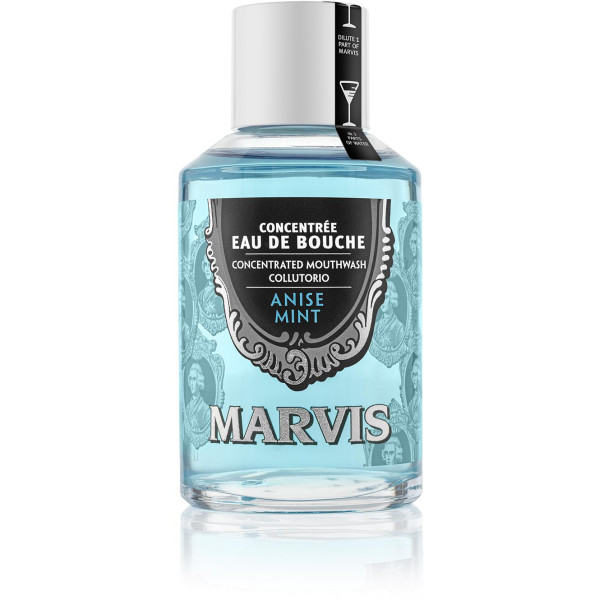 Marvis Anise Mint Mouthwash Anyžių ir mėtų skonio burnos skalavimo skystis, 120 ml