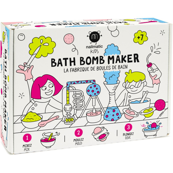 Nailmatic KIDS Bath Bomb Maker Rinkinys vonios burbulų gaminimui, 1vnt