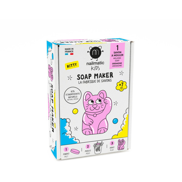 Nailmatic KIDS KITTY Soap Maker Muilo gaminimo rinkinys vaikams, 1vnt