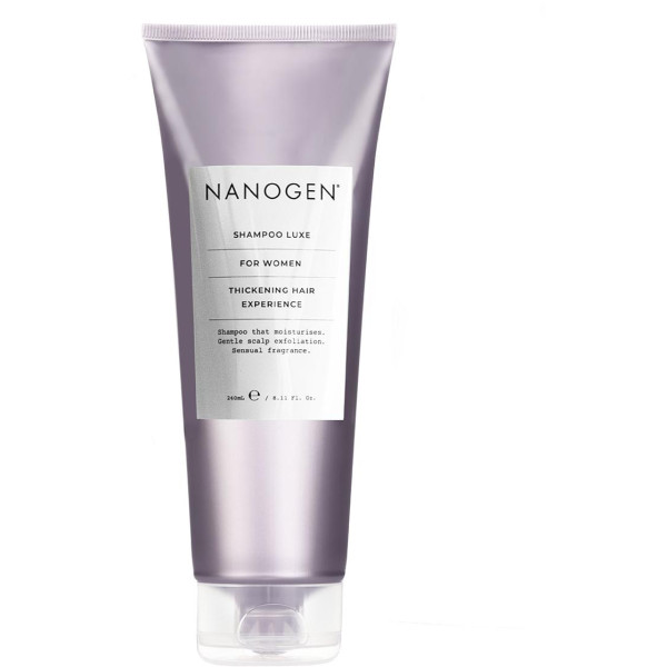 Nanogen Shampoo Luxe For Women Daugiafunkcis plaukų šampūnas, 240 ml