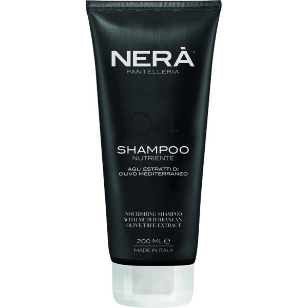 NERA 04 Nourishing Shampoo With Mediterranean Olive Tree Extract Maitinamasis šampūnas su alyvuogių ekstraktu, 200 ml