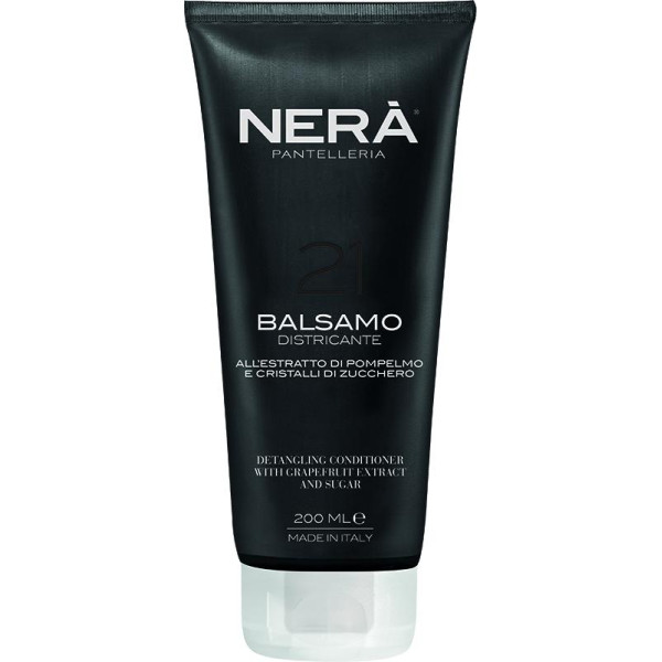 NERA 21 Detangling Conditioner With Grapefruit Extract & Sugar Iššukavimą lengvinantis kondicionierius su greipfrutų ekstraktu, 200 ml