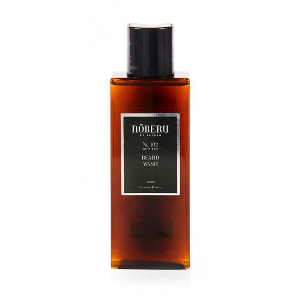 nõberu No 102 Beard Wash Amber Lime Barzdos šampūnas, 130 ml