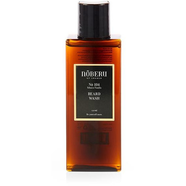 nõberu No 104 Beard Wash Tobacco Vanilla Barzdos šampūnas, 130 ml