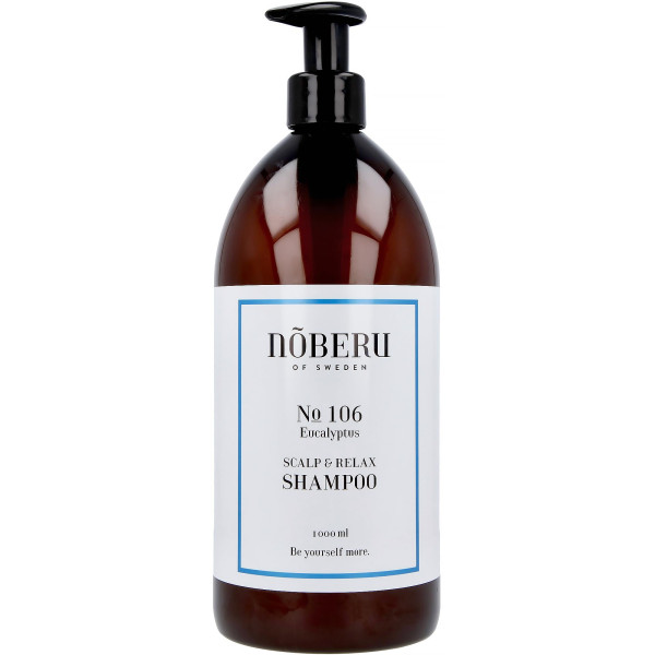 nõberu No 106 Scalp & Relax Shampoo Šampūnas jautriai galvos odai, 1000 ml