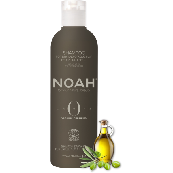 Noah Origins Hydrating Shampoo For Dry Hair Drėkinamasis šampūnas sausiems plaukams, 250 ml