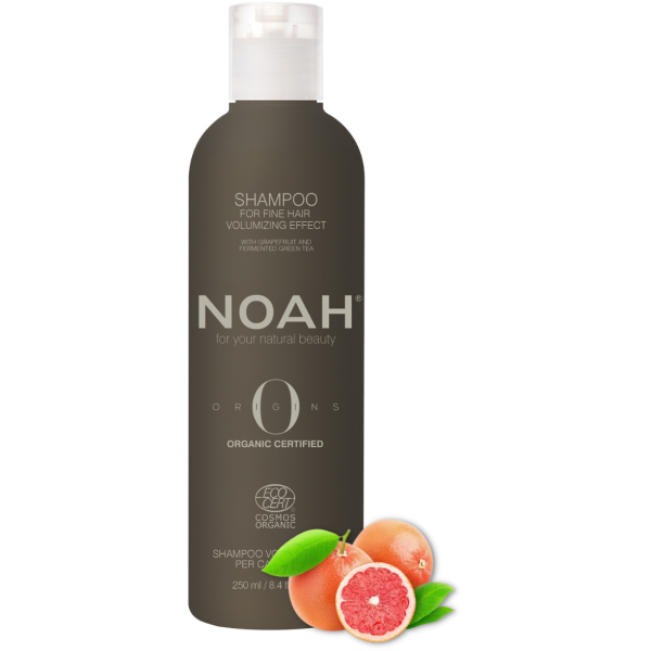 Noah Origins Volumizing Shampoo For Fine Hair Apimties suteikiantis šampūnas ploniems plaukams, 250 ml