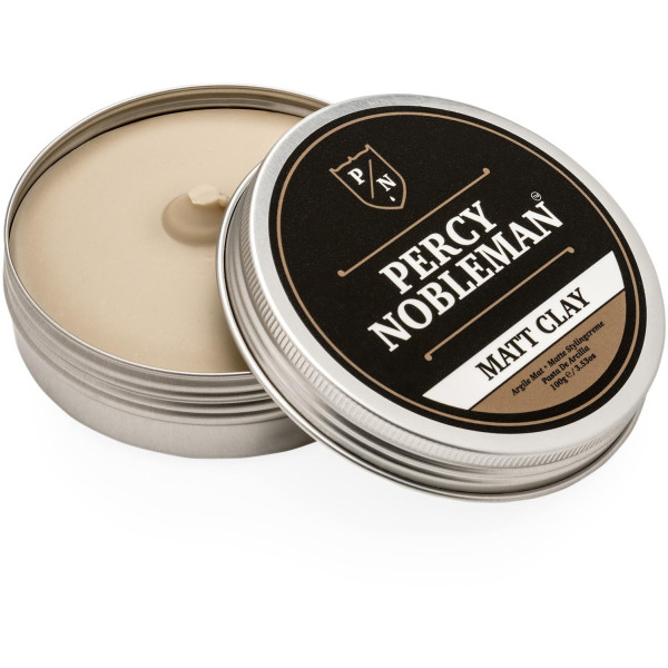 Percy Nobleman Matt Clay Plaukų modeliavimo molis, 100 ml