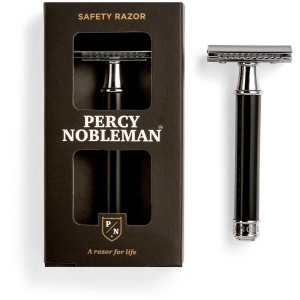 Percy Nobleman Safety Razor Dviašmenis skustuvas, 1 vnt.