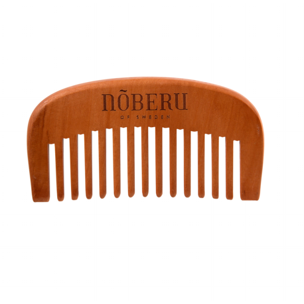 nõberu Premium Pear Wood Beard Comb Barzdos šukos, 1vnt