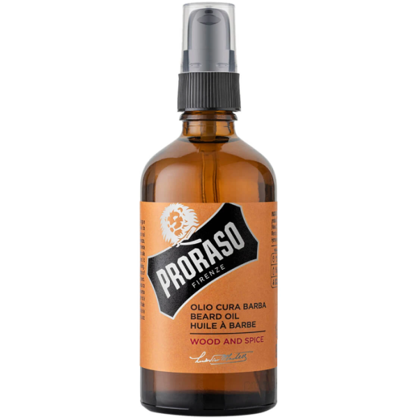 Proraso Wood & Spice Beard Oil Barzdos aliejus, 100 ml