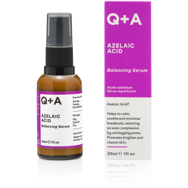 Q+A Azelaic Acid Balancing Serum Odą balansuojantis veido serumas, 30 ml