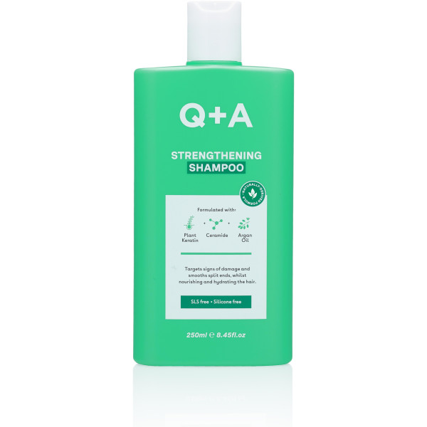 Q+A Strengthening Shampoo stiprinamasis šampūnas su keratinu, 250 ml