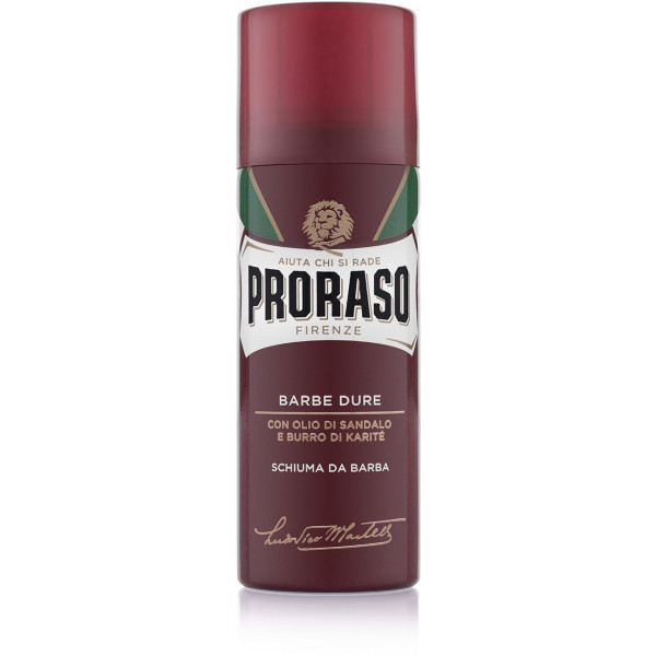 Proraso Red Line Shaving Foam Odą minkštinančios skutimosi putos, 50 ml