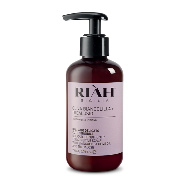 RIAH Soothing Conditioner With Biancolilla Olive Oil Raminamasis kondicionierius, 200 ml