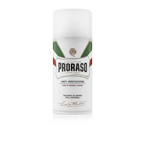 Proraso White Line Shaving Foam Skutimosi putos jautriai odai, 300 ml