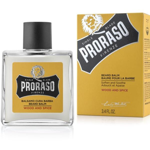 Proraso Wood & Spice Beard Balm Barzdos balzamas, 100 ml