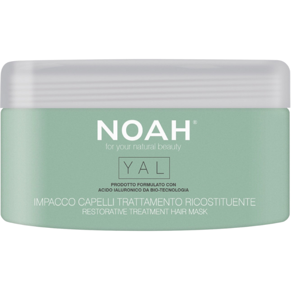 Noah YAL Restorative Treatment Hair Mask Atkuriamojo poveikio plaukų kaukė su hialuronu, 200 ml 