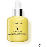 Yonelle Lumifusion Vitamin C Premium Brightening AHA Peel Šveičiamasis veido serumas su vitaminu C, 50 ml