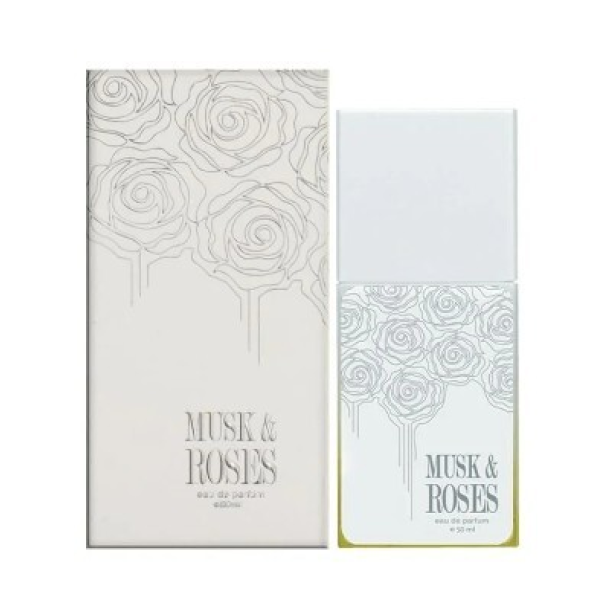 Ahmed Al Maghribi Musk & Roses EDP parfumuotas vanduo moterims, 75 ml