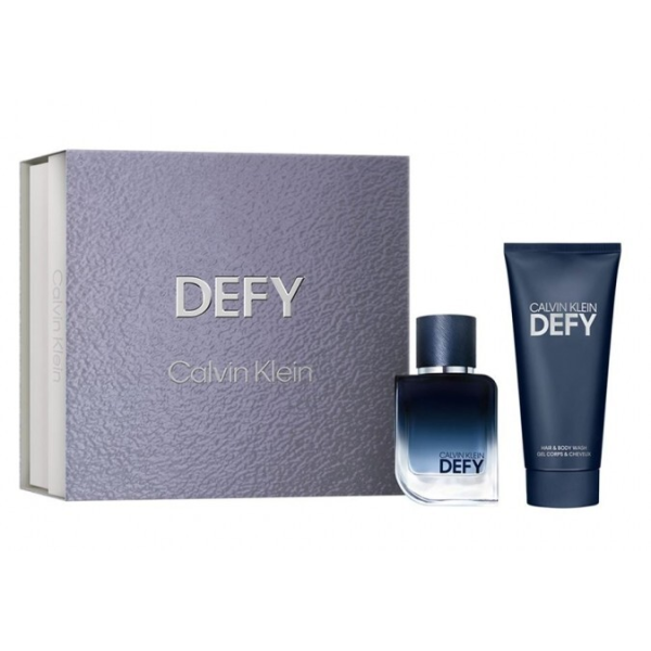 Calvin Klein CK Defy EDP parfumuotas vanduo vyrams, 50 ml + sprchový gel, 100 ml