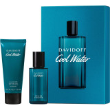 Davidoff Cool Water Man EDT tualetinis vanduo vyrams, 40 ml + shower gel, 75 ml