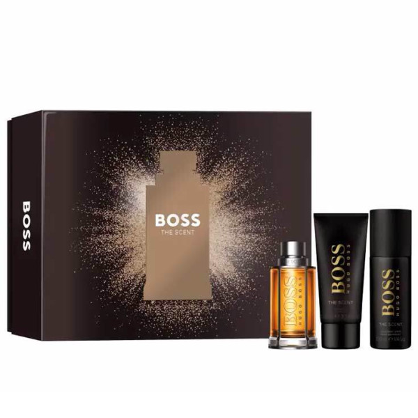 Hugo Boss Boss The Scent EDT tualetinis vanduo vyrams, 100 ml + deodorant spray, 150 ml + shower gel, 100 ml