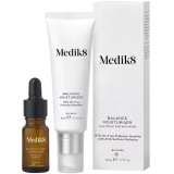 Medik8 Balance Moisturiser veido kremas 50 ml ir Glicolic Acid Activator glikolio rūgšties aktyvatorius, 10 ml