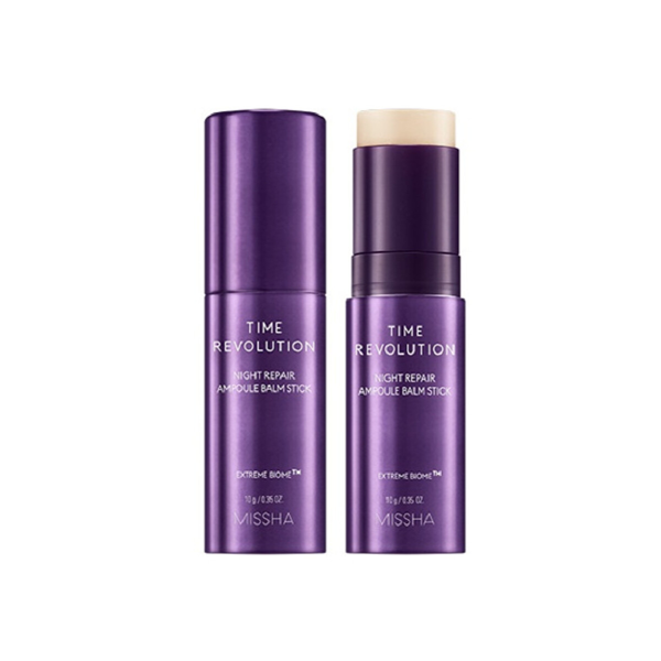 Missha Time Revolution Night Repair Ampoule Stick veido balzamas, 10 g