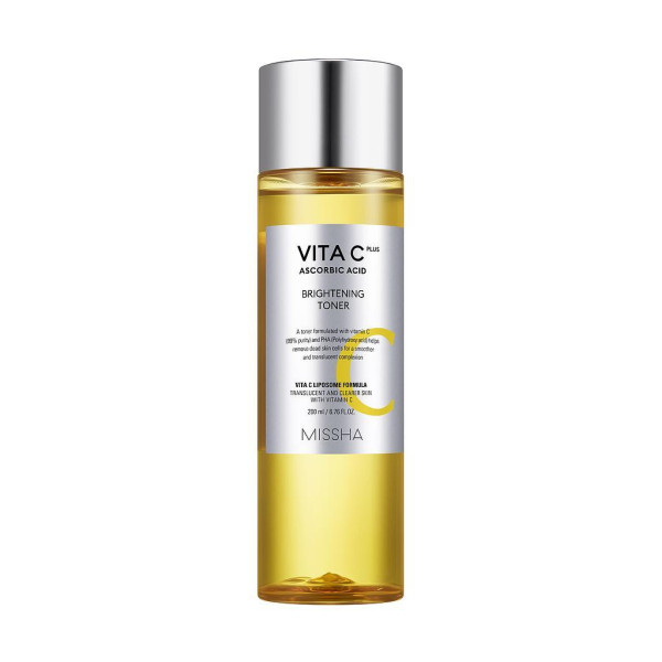 Missha Vita C Plus Brightening Toner šviesinamasis veido tonikas su vitaminu C, 200 ml